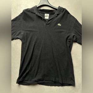 Men’s Lacoste Size 4 Black Polo